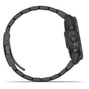 Garmin Fenix 7 Sapph Sol Carbon Gray DLC Ti w/DLC Ti Bracelet 010-02540-39