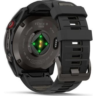 Смарт-годинник Garmin Fenix 8 Pro 51 mm AMOLED Carbon Gray DLC with Black/P Gray (010-03199-00/01)