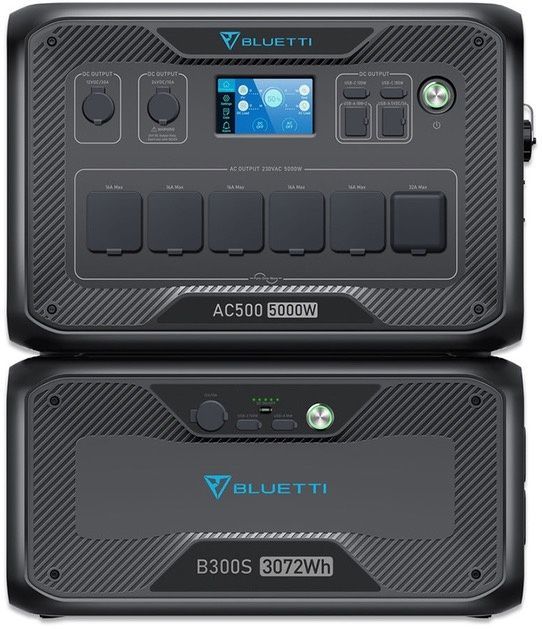 Комплект зарядної станції BLUETTI AC500 + B300S Home Battery Backup (PB931026)