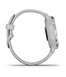 Garmin Venu 2S Smart watch Silver Bezel With Mist Gray Case Silicone Band 010-02429-12