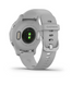 Garmin Venu 2S Smart watch Silver Bezel With Mist Gray Case Silicone Band 010-02429-12