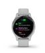 Garmin Venu 2S Smart watch Silver Bezel With Mist Gray Case Silicone Band 010-02429-12/02