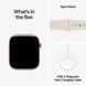 Apple Watch Series 11 GPS 46mm Rose Gold Alu. Case w. Light Blush S. Band - S/M (MEV64)