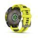 Garmin Fenix 8 51mm Solar Sapphire Titanium w. Amp Yellow/Graphite Silicone Band (010-02907-20/21) NO BOX