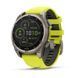 Garmin Fenix 8 51mm Solar Sapphire Titanium w. Amp Yellow/Graphite Silicone Band (010-02907-20/21) NO BOX