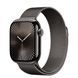 Apple Watch Series 10 Cellular 42mm Slate Titanium Case w. Slate Milanese Loop (MX053)