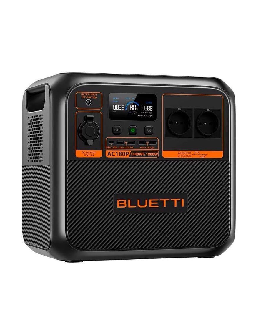 Зарядна станція BLUETTI AC180P 1800w, 1440w/h Box is damaged