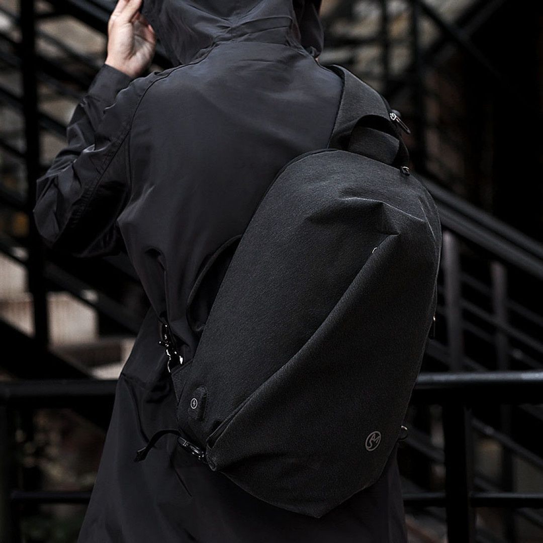 Рюкзак с одной лямкой Mazzy Star MS177 Dark Gray