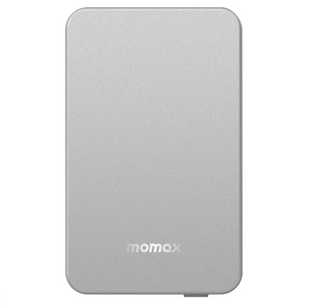 Battery Pack Momax Q.Mag Power7 Magnetic Wireless 10000mAh (Silver)