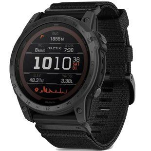 Garmin Tactix 7 Pro Edition Solar Powered Tactical Watch Nylon Band 010-02704-10/11