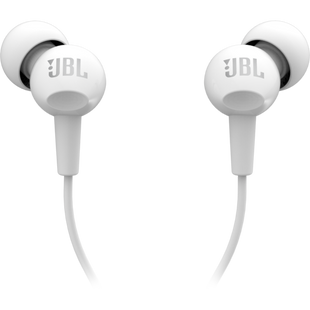 Навушники з мікрофоном JBL C100SI White
