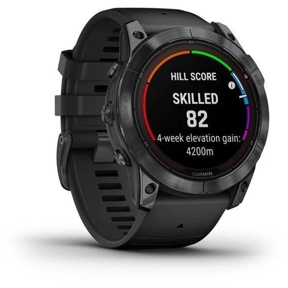Garmin Fenix 7X Pro Solar Slate Gray w. Black Band 010-02778-00/01