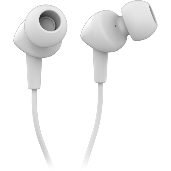 Навушники з мікрофоном JBL C100SI White