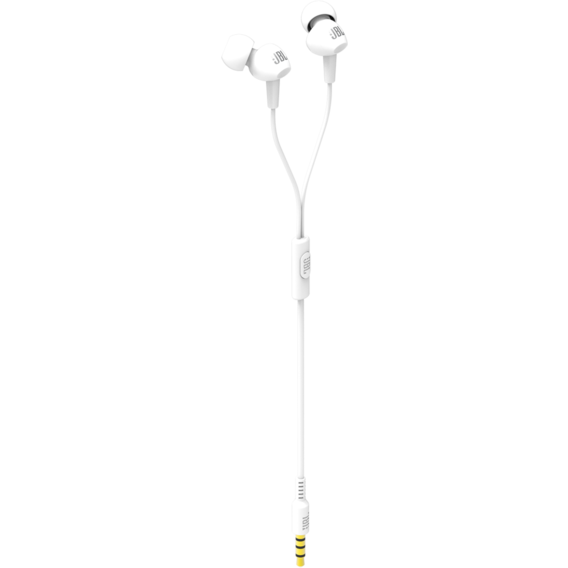 Навушники з мікрофоном JBL C100SI White