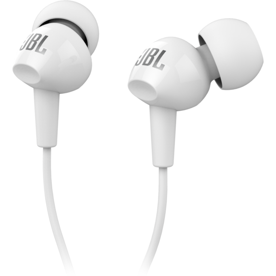 Навушники з мікрофоном JBL C100SI White