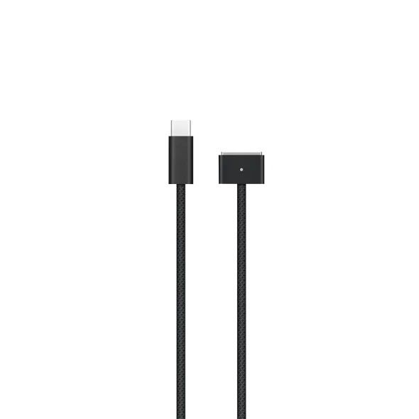 Кабель MagSafe 3 Apple USB-C to MagSafe 3 Cable 2m Space Black (MUVQ3)