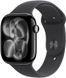 Apple Watch Series 11 42mm Jet Black Alu. Case w. Black S. Band - M/L (MEQU4)