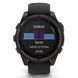 Garmin Fenix 8 47mm Sapphire Carbon grey DLC titanium Black/pebble grey silicone band (010-02906-11) NO BOX