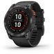 Garmin Fenix 7X Pro Solar Slate Gray w. Black Band 010-02778-00/01