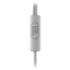 Навушники з мікрофоном JBL C100SI White