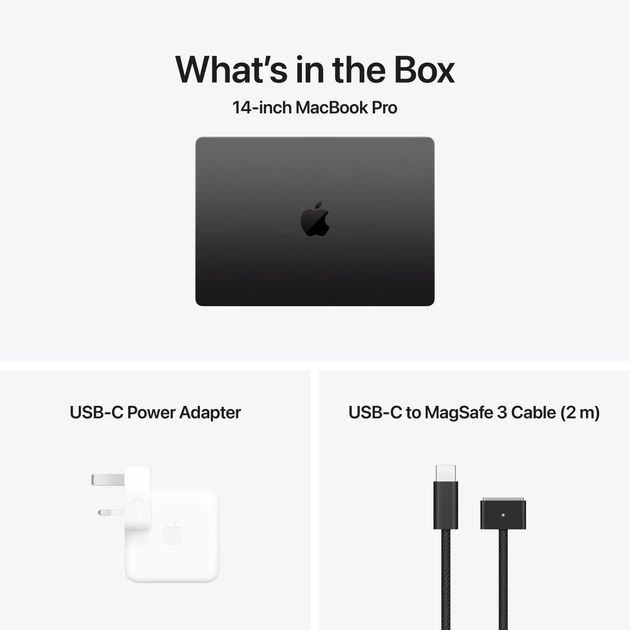Ноутбук Apple MacBook Pro 14" Late 2025 Space Black (MDE14)