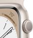 Apple Watch Series 8 41mm Starlight Aluminum Case w. Starlight S. Band M/L MNUF3