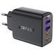 Адаптер Acefast A61 GaN 2xUSB-C + 2xUSB-A PD45W Black