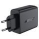 Адаптер Acefast A61 GaN 2xUSB-C + 2xUSB-A PD45W Black