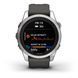 Garmin Fenix 7S Pro Solar, Glass, SS w/Graphite band, GPS смарт-годинник 010-02776-00/01