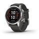 Garmin Fenix 7S Pro Solar, Glass, SS w/Graphite band, GPS смарт-годинник 010-02776-00/01