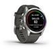 Garmin Fenix 7S Pro Solar, Glass, SS w/Graphite band, GPS смарт-годинник 010-02776-00/01