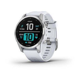 Garmin Fenix 7S Silver with Whitestone Band 010-02539-02/03