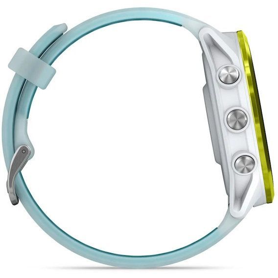 Garmin Forerunner 570 47mm Amp Yellow Aluminum Translucent Whitestone/Turquoise Band (010-02971-01)