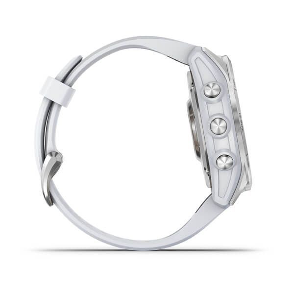 Garmin Fenix 7S Silver with Whitestone Band 010-02539-02/03