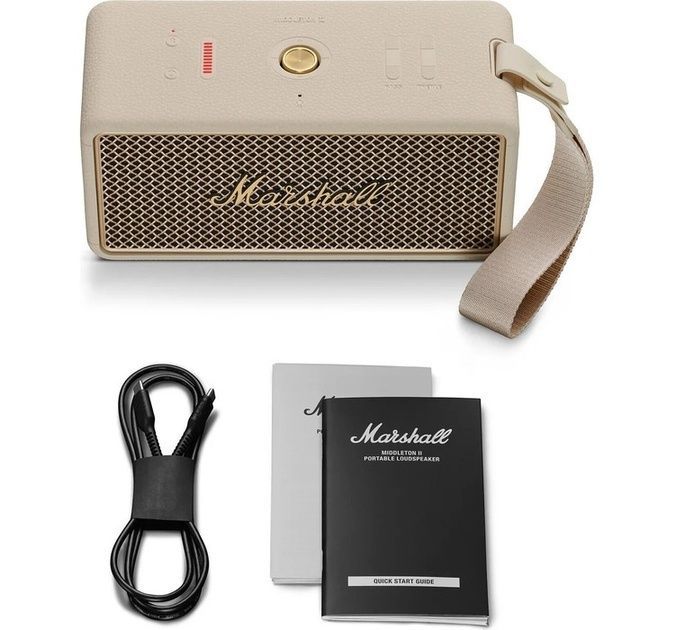 Портативна колонка Marshall Middleton II Cream (1007429)