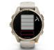 Garmin Fenix 8 43mm AMOLED Sapphire Soft Gold w. Fog Gray/Dark Sandstone S. Band (010-02903-10/11) NO BOX