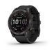 Garmin Fenix 7 Sapphire Solar Carbon Gray DLC Titanium with Black Band 010-02540-20/21