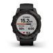 Garmin Fenix 7 Sapphire Solar Carbon Gray DLC Titanium with Black Band 010-02540-20/21