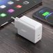 Адаптер Acefast A9 USB-C+USB-C PD 40W White