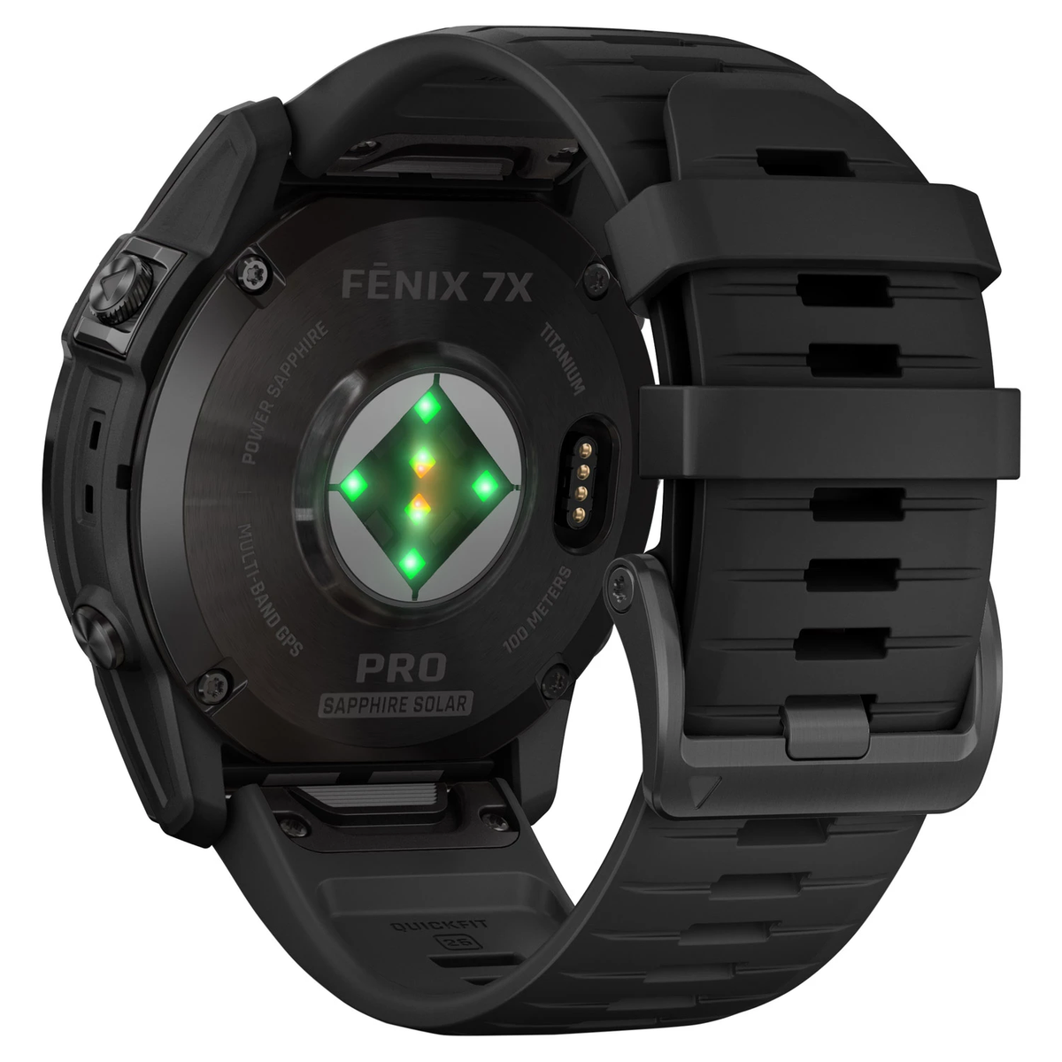 Смарт-годинник Garmin Fenix 7X Pro Sapphire Solar Carbon G. DLC Tit Black Band (010-02778-10/11)