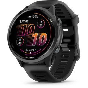 Garmin Forerunner 570 47mm Slate Gray Aluminum w. Translucent Black/Black Band (010-02971-00) NO BOX