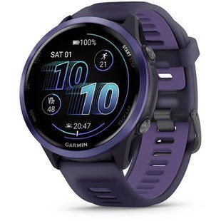 Garmin Forerunner 570 47mm Indigo Aluminium w. Translucent Imperial Purple/Indigo Band (010-02971-02