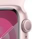 Apple Watch Series 9 41mm Pink Aluminum Case with Light Pink Sport Band - S/M MR933