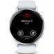 Garmin Venu 3 Silver Stainless Steel Bezel Whitestone Case Silicone Band 010-02784-00