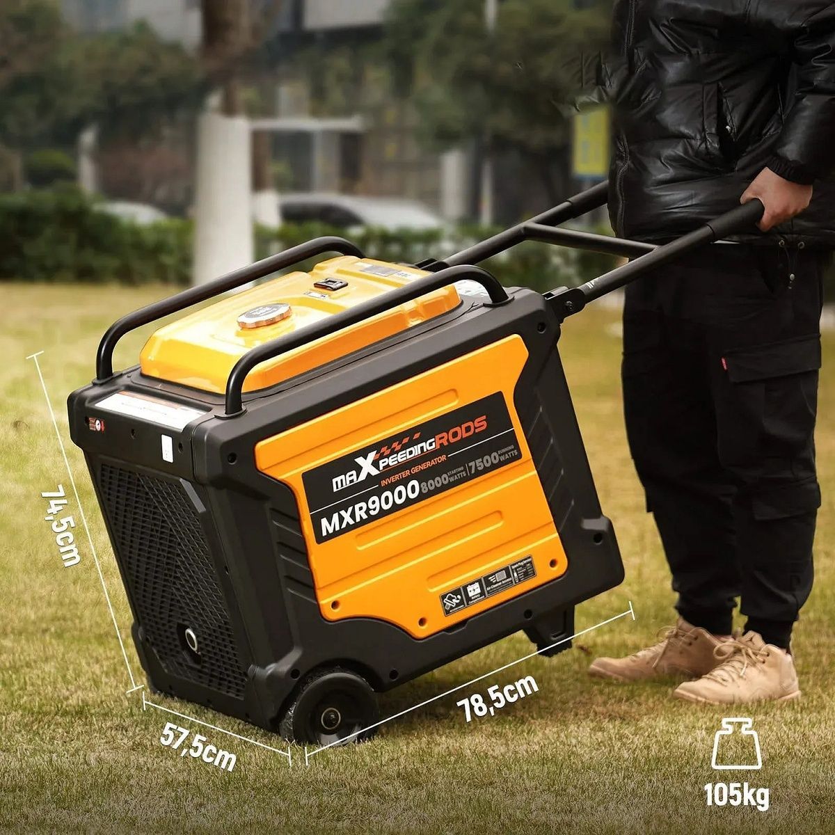 Інверторний бензиновий генератор MaXpeedingRODS MXR9000