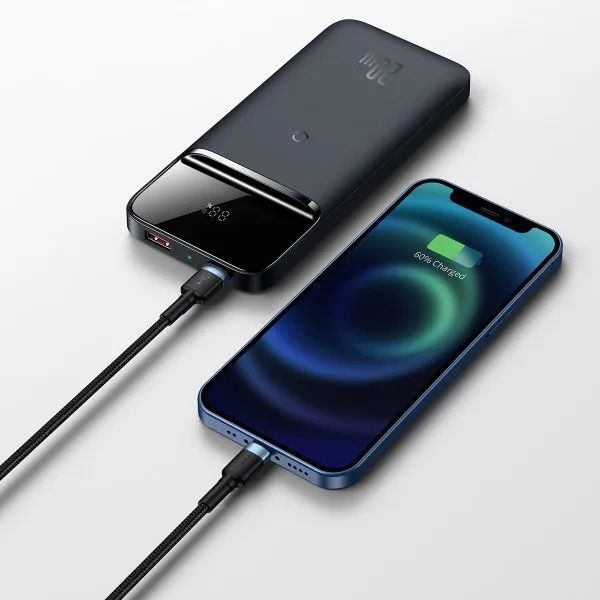 Портативна Батарея Baseus Magnetic Wireless 10000mAh 20W blue PPCX010201