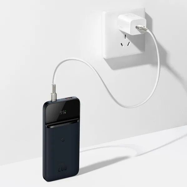 Портативна Батарея Baseus Magnetic Wireless 10000mAh 20W blue PPCX010201
