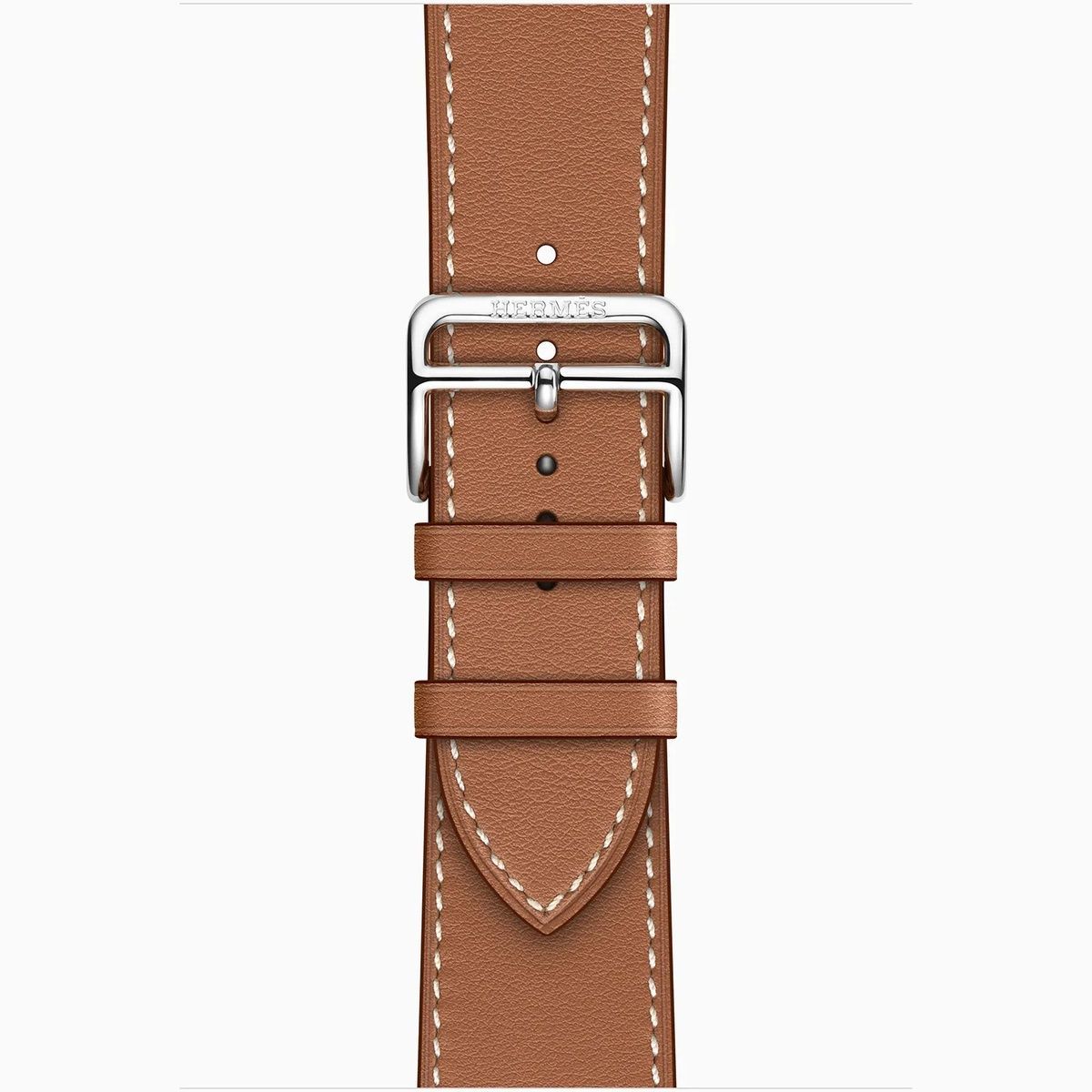 Apple Watch 8 45mm LTE Hermes Silver Stainless Steel Case with Gold Single Tour MNL03