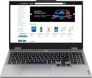 Ноутбук Lenovo LOQ 15IRX10 Luna Grey (83JE007SPB)