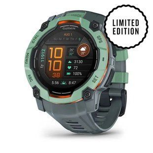 Смарт-годинник Garmin Instinct 3 50mm AMOLED Neo Tropic with Twilight Band (010-03020-01)